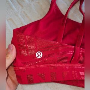 Lululemon luluwomen's top bra shirt sport activewear bralette crop tee